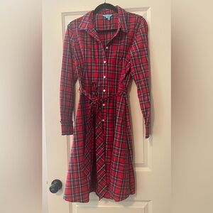 Draper James Red and Blue Plaid Shirt